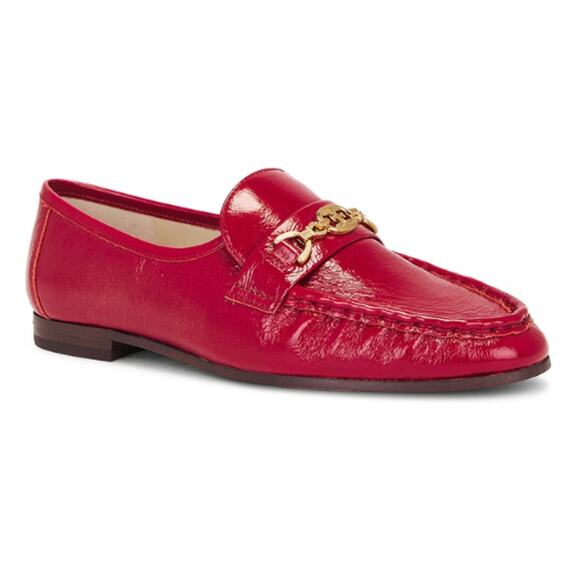 Sam Edelman Shoes - Sam Edelman Lucca Loafer in Deep Scarlet EUC – Size 7